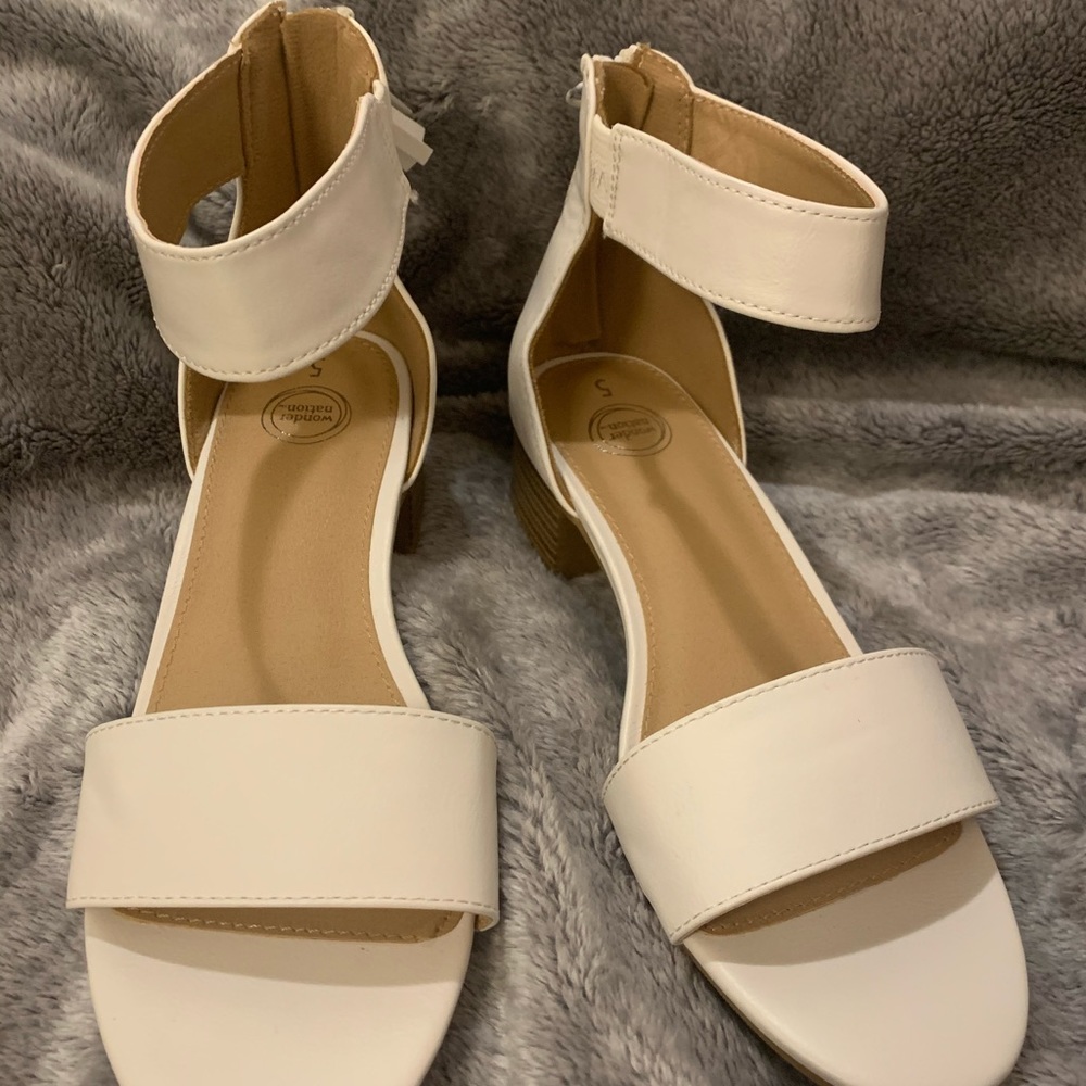 White heels